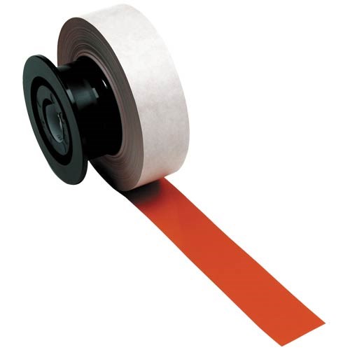 Brady 120852 - B-7569 MiniMark™ General Purpose Indoor/Outdoor Vinyl Tape - 1.125" x 110' - Orange