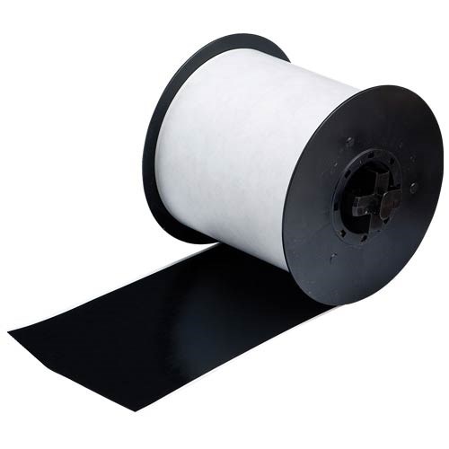 Brady 120867 - B-7569 MiniMark™ General Purpose Indoor/Outdoor Vinyl Tape - 4" x 110' - Black