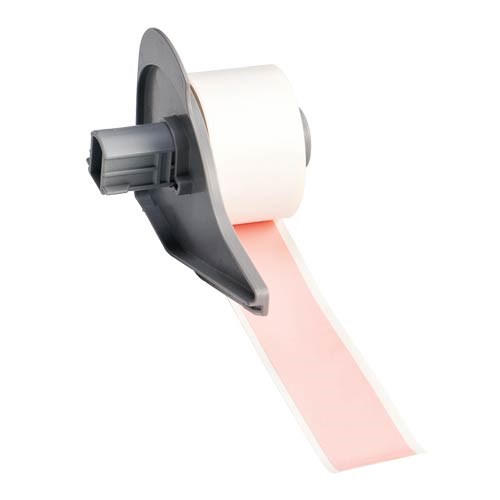 Brady M7C-1000-595-PK Indoor/Outdoor Vinyl Film - 1" x 50' - Pink