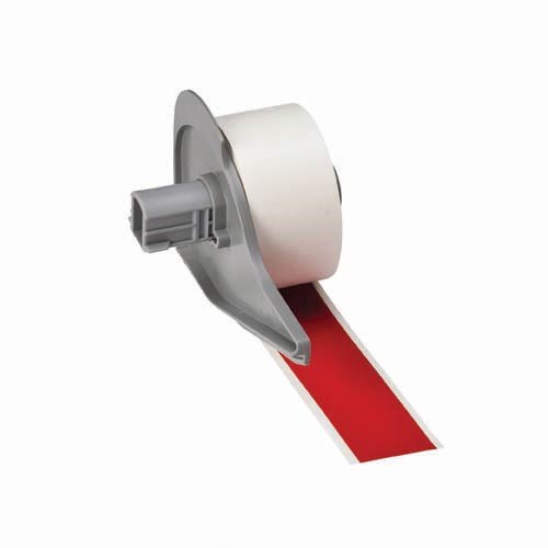 Brady M7C-1000-595-RD Indoor/Outdoor Vinyl Film - 1" x 50' - Red