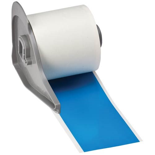 Brady M7C-2000-595-LB Indoor/Outdoor Vinyl Film - 2" x 50' - Light Blue