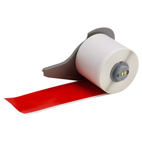 Brady M7C-2000-595-RD Indoor/Outdoor Vinyl Film - 2" x 50' - Red