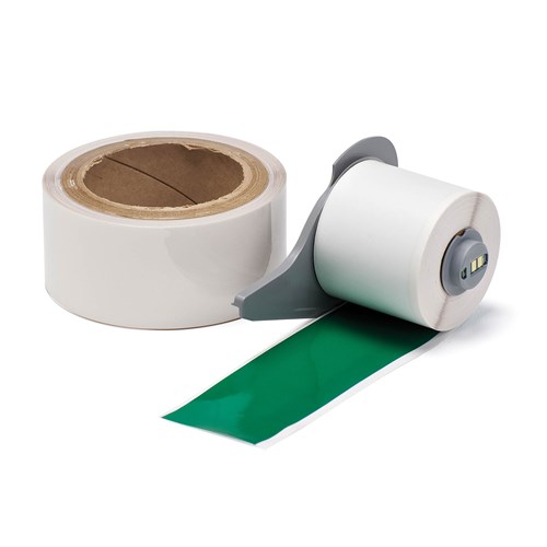 Brady M7-1000-483-GN-KT Green 1"Toughstripe Labels w/Overlam - 1" x 50'