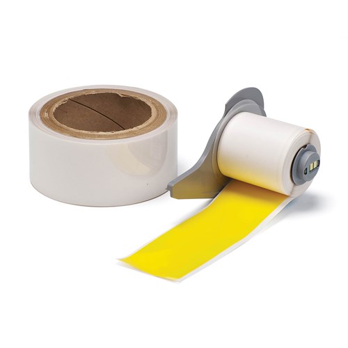 Brady M7-1000-483-YL-KT Yellow 1"Toughstripe Labels w/Overlam - 1" x 50'