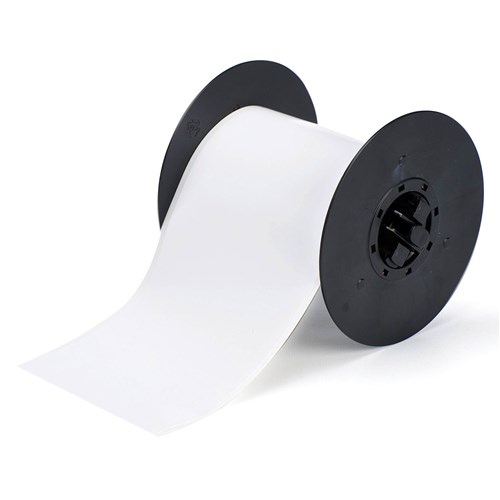 Brady B30C-4000-569-WT - B-569 Low Halide Polyester Labels - 4" x 100' - White