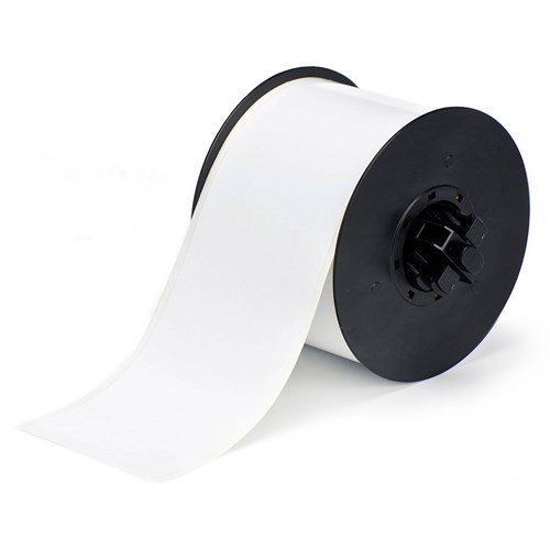 Brady B30C-3000-569-WT - B-569 Low Halide Polyester Labels - 3" x 100' - White