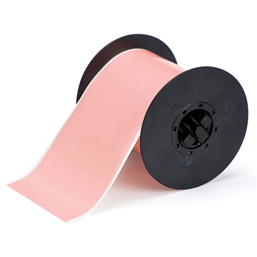 Brady B30C-4000-569-PK - B-569 Low Halide Polyester Labels - 4" x 100' - Pink