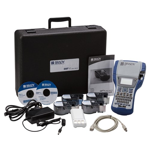 Brady BMP41-KIT-VD - BMP41 Label Printer DataComm Starter Kit - 300 DPI