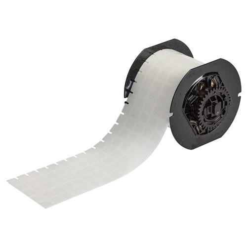 Brady B33-12-430 B33 Series - Polyester and Barcode Labels - 0.437" H x 0.5" W - Clear 10000/RL