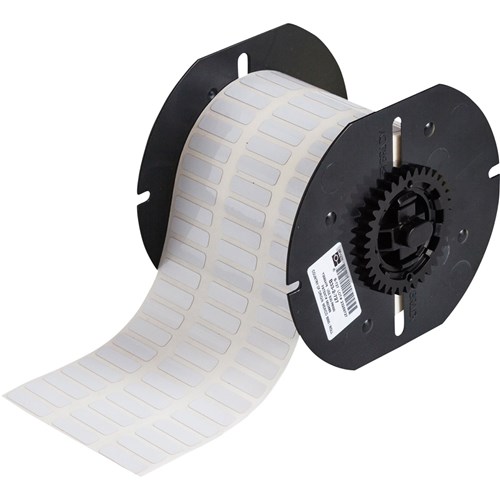 Brady B33-2-473 B33 Series - Electrostatic Dissipative Polyester Labels - 0.25" H x 0.9" W - White - 10000/RL