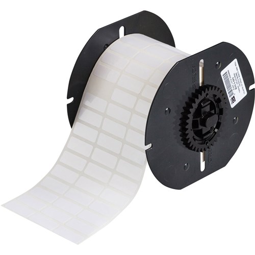 Brady B33-3-422 B33 Series - Permanent Acrylic Adhesive Labels - 0.375" H x 1" W - White - 7000/RL