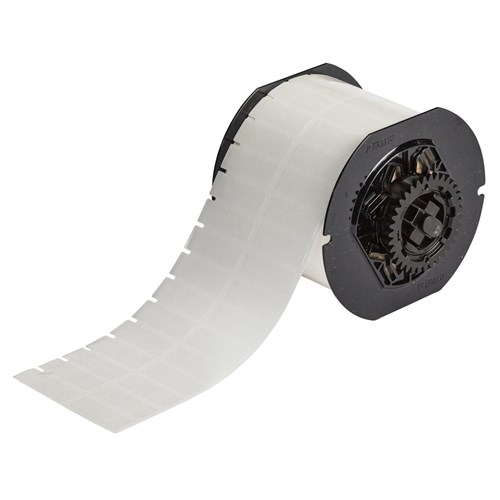 Brady B33-37-430 B33 Series - Clear Polyester and Barcode Labels - 0.5" H x 1.5" W - Clear 5000/RL