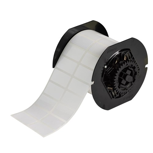 Brady B33-6-422 B33 Series - Permanent Acrylic Adhesive Labels - 0.75" H x 1.5" W - White - 3300/RL