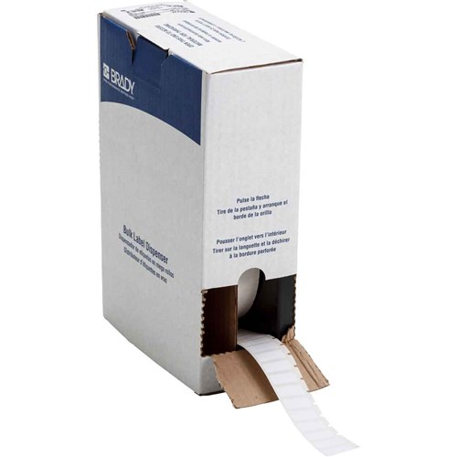 Brady BM-16-423 Harsh Environment Multi-Purpose Polyester Labels - Bulk - for M6 M7 Printers - 0.375" x 1"