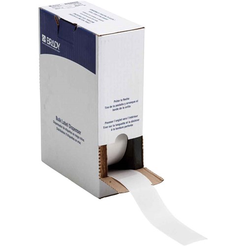 Brady BM-34-427 Self-Laminating Vinyl Wrap Around Labels - Bulk - 6" x 1.5"