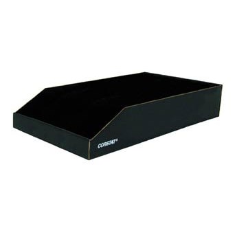 Conductive Containers (CCI) 1062 - Corstat™ Open Bin - ESD-Safe - 18" x 12" x 4.5" - 25/Bundle