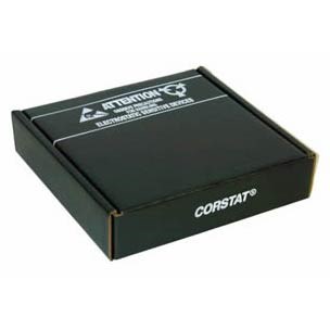 Conductive Containers (CCI) 3320-8 - CorRec-Pak® Shipping Box w/Foam - ESD-Safe - 12.5" x 10.5" x 2.5" - 27/Set