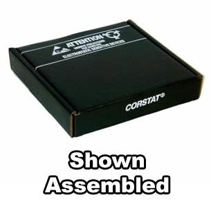 Conductive Containers (CCI) 3080-1C - CorRec-Pak® Shipping Box Only (Shipped Flat) - ESD-Safe - 7" x 5" x 1.5" - 25/Set