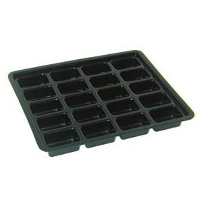 Conductive Containes (CCI) 13055 - CP Conductive Kitting Tray - 10.5" x 8.75" x 1.1875" - 25/Set