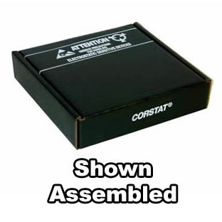 Conductive Containers (CCI) 3090-2C - CorRec-Pak® Shipping Box Only (Shipped Flat) - ESD-Safe - 7" x 5" x 2.5" - 50/Set