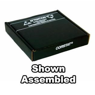 Conductive Containers (CCI) 3180-3C - CorRec-Pak® Shipping Box Only (Shipped Flat) - ESD-Safe - 9" x 7.5" x 1.5" - 50/Set