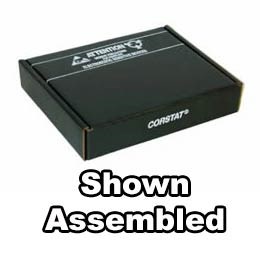 Conductive Containers (CCI) 3610-12C - CorRec-Pak® Shipping Box Only (Shipped Flat) - ESD-Safe - 20.5" x 15.5" x 2.5" - 25/Set