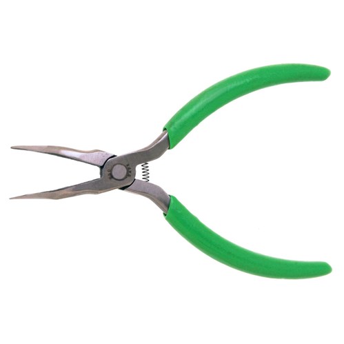 Xcelite CN7776 - Curved Long Nose Pliers - Serrated Jaw - Cushion Grip - 60° - 6"