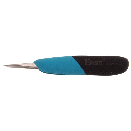 Erem E3CSA - Ergonomic Ultra-Fine Tweezers - Anti-Magnetic - ESD-Safe - 4.5"