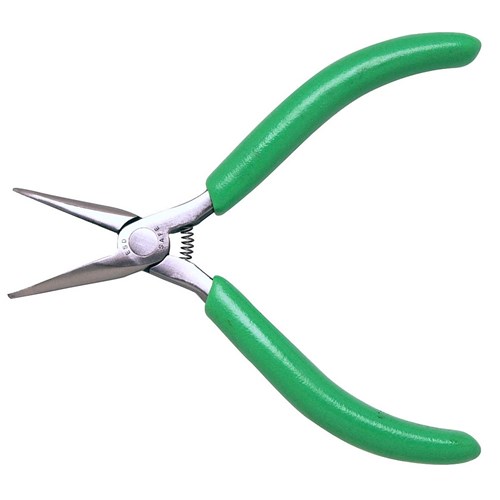 Xcelite CN255G - Curved Pliers - Smooth Jaw - Cushion Grip - 60° - 5"