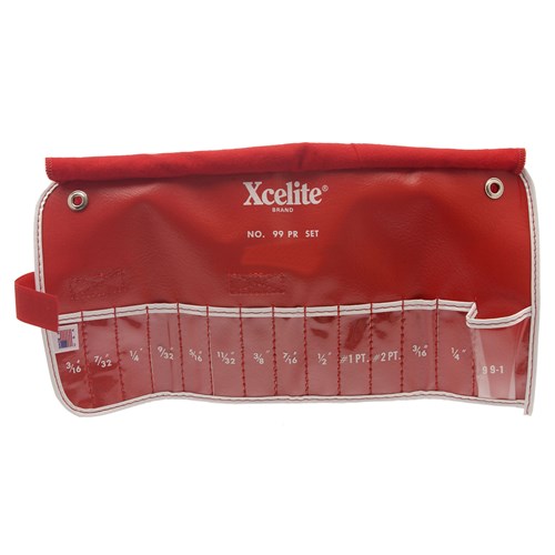 Xcelite 99K - Empty Canvas Case for 99PR Tool Roll Kit - Red