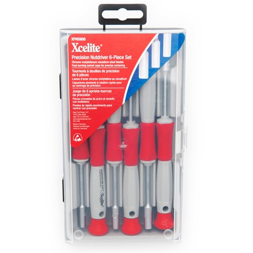 Xcelite XPND600 - 6-Piece Precision Nutdriver Set