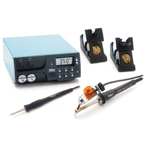 Weller WR2000ER - Digital Self-Contained 2-Channel Rework Station Set w/DSX120 & WP 65 Pencils - 300 W