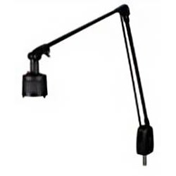 Dazor 6234A-BK - 20W Halogen Lamp w/Pivot Only - 38" Reach - On/Off Switch - Black