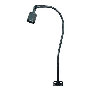 Dazor 6930-BK - 20W Halogen Lamp w/L-Bracket Machine Clamp - 34" Reach - On/Off Switch - Black