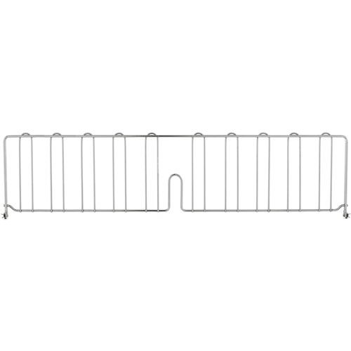 InterMetro Industries DD36C Super Erecta 8" High Shelf Divider for Wire Shelves - Chrome - 36"