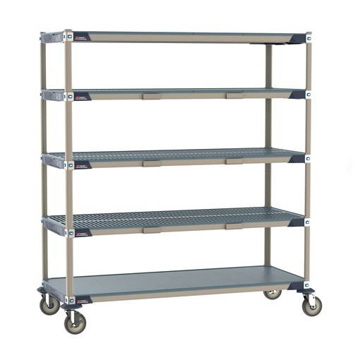 InterMetro Industries ECP56CX3 MetroMax i Par Level Cart - 24" x 60"