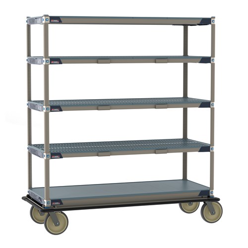 InterMetro Industries ECT56CX3 MetroMax i Transport and Exchange Cart - 24" x 60"