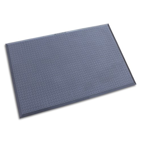 Ergomat SX0212 - Ergomat Complete Smooth Matting - 2' x 12' x 15" - Charcoal Gray