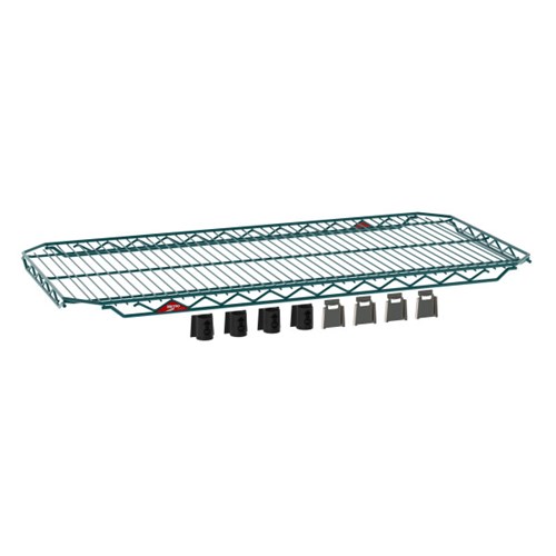 InterMetro Industries (Metro) EZA-1836NK3 Super Erecta - EZ-ADD Wire Shelf - Metroseal Green - 18W" x 36L" H1.3"