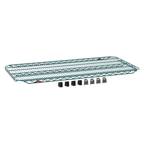 InterMetro Industries (Metro) EZA-2448NK3 Super Erecta - EZ-ADD Wire Shelf - Metroseal Green - 24W" x 48L" H1.3"