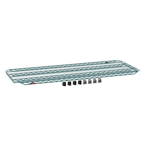 InterMetro Industries (Metro) EZA-2460NK3 Super Erecta - EZ-ADD Wire Shelf - Metroseal Green - 24W" x 60L" H1.3"