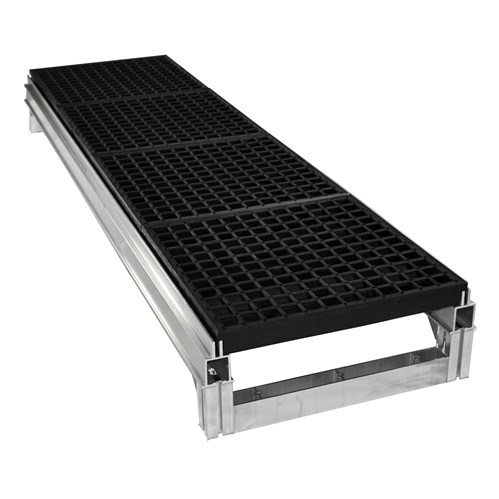 Wearwell FP2x8x18x18BK - FOUNDATION Open Platform KIT - 8"x18"x18" - Black