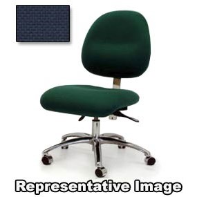 Gibo/Kodama 4000IT-F134-01 - Synchron 4000 Series Desk Height Chair - Independent Tilt Control - 18"-23" - Fabric - Navy