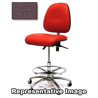 Gibo/Kodama 4300IT-F117-01 - Synchron 4000 Series Mid-Bench Height Chair - Independent Tilt Control - 19"-24" - Fabric - Mauve