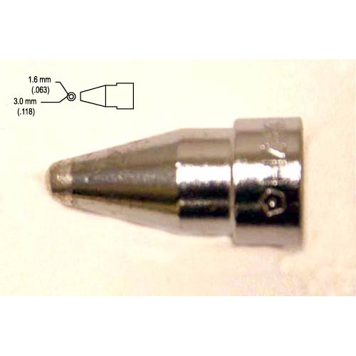 Hakko A1007 - Desoldering Nozzle - 1.6 mm