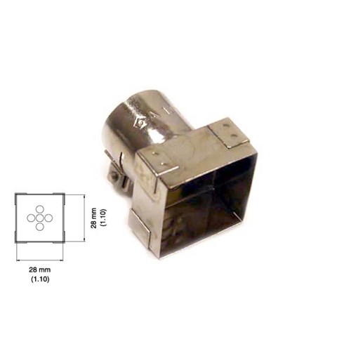 Hakko A1475 - Hot Air BGA Nozzle - 28 mm x 28 mm x 15 mm H