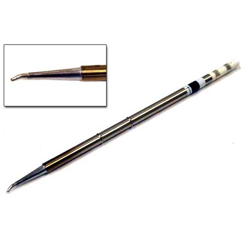 Hakko T15-1605 - T15 Series Composite Soldering Tip - Bent Chisel - 1.5 mm/30° x 3 mm x 19 mm