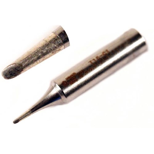 Hakko T18-C1 - T18 Series Soldering Tip for Hakko FX-888/FX-8801 - Bevel - 1 mm/60° x 13.5 mm