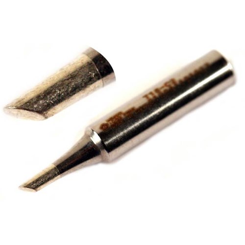 Hakko T18-C2 - T18 Series Soldering Tip for Hakko FX-888/FX-8801 - Bevel - 2 mm/45° x 14.5 mm