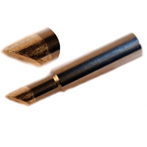 Hakko T18-C5 - T18 Series Soldering Tip for Hakko FX-888/FX-8801 - Bevel - 5 mm/45° x 14.5 mm